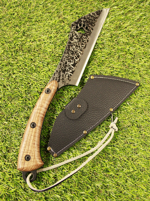 Нож-тяпка "ДЛЯ РУБКИ" руч.ковка, сталь ст45