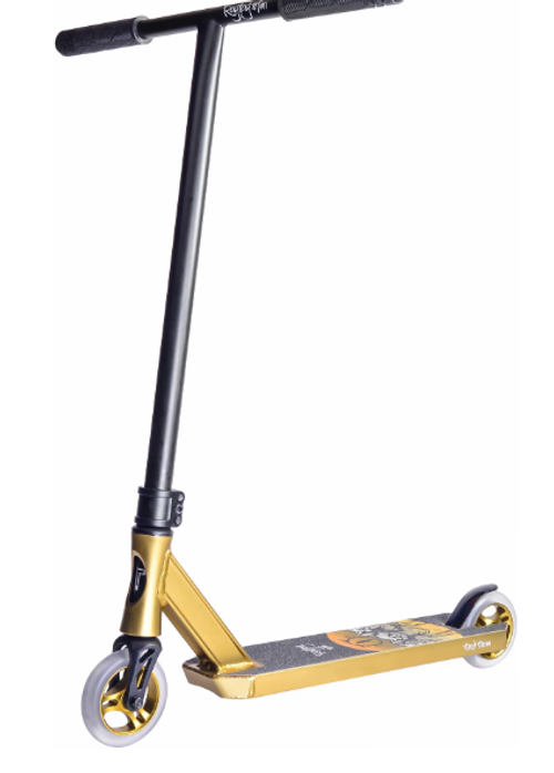 Самокат трюковой TECH TEAM Ragtag Mini Black/Yellow  черный/желтый