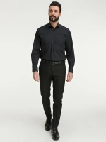 Сорочка GREG Сlassic fit 340/119/BLK "База"