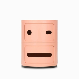 Тумба на 2 отсека Componibili 32х40 розовая