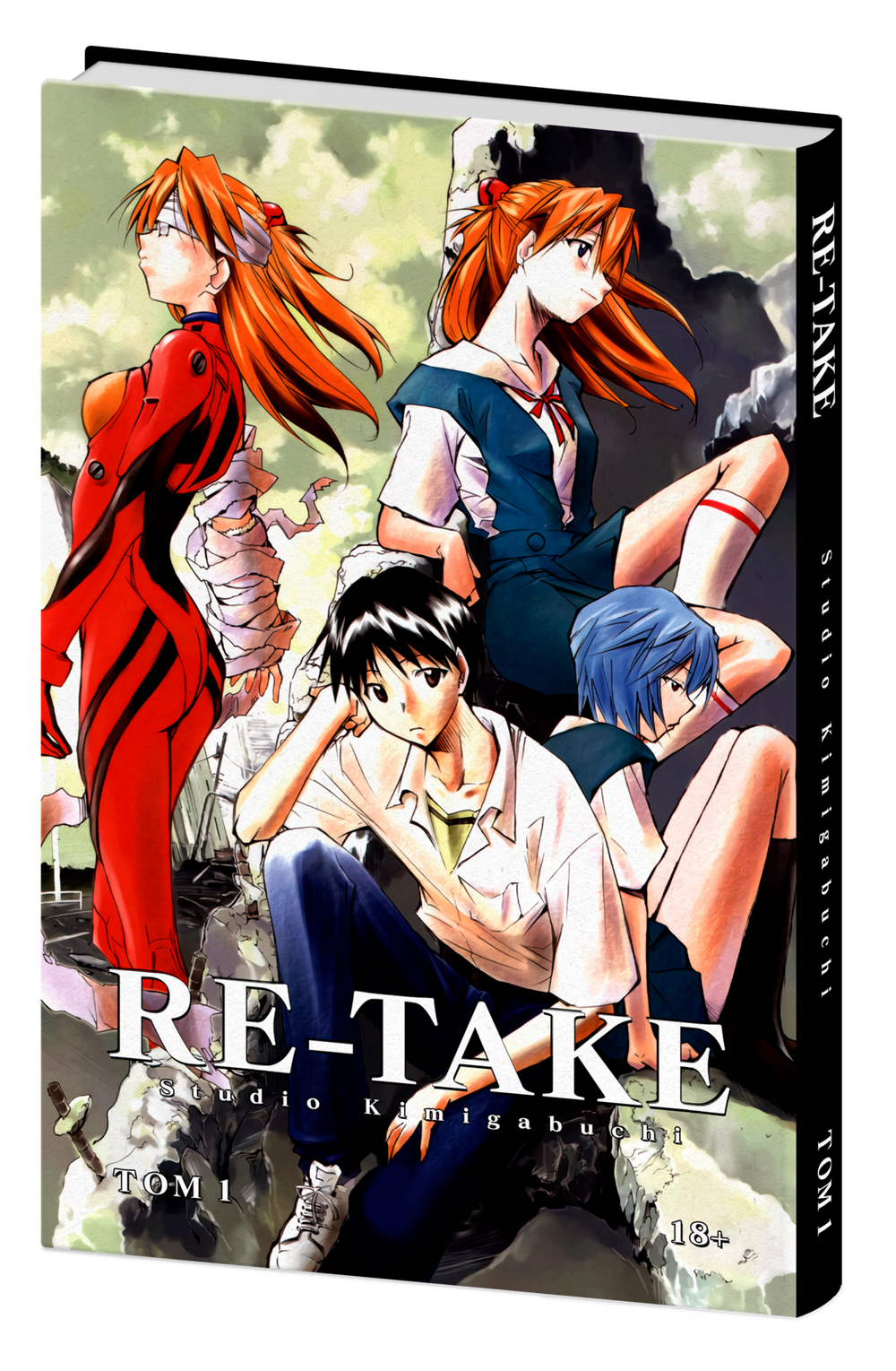 Манга Re-Take. Neon Genesis Evangelion. Тома 1-4