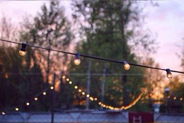 УЛИЧНАЯ РЕТРО-ГИРЛЯНДА  5 метров 15 лампочек