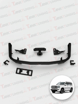 Haval H9 Задний стальной бампер Сrossover