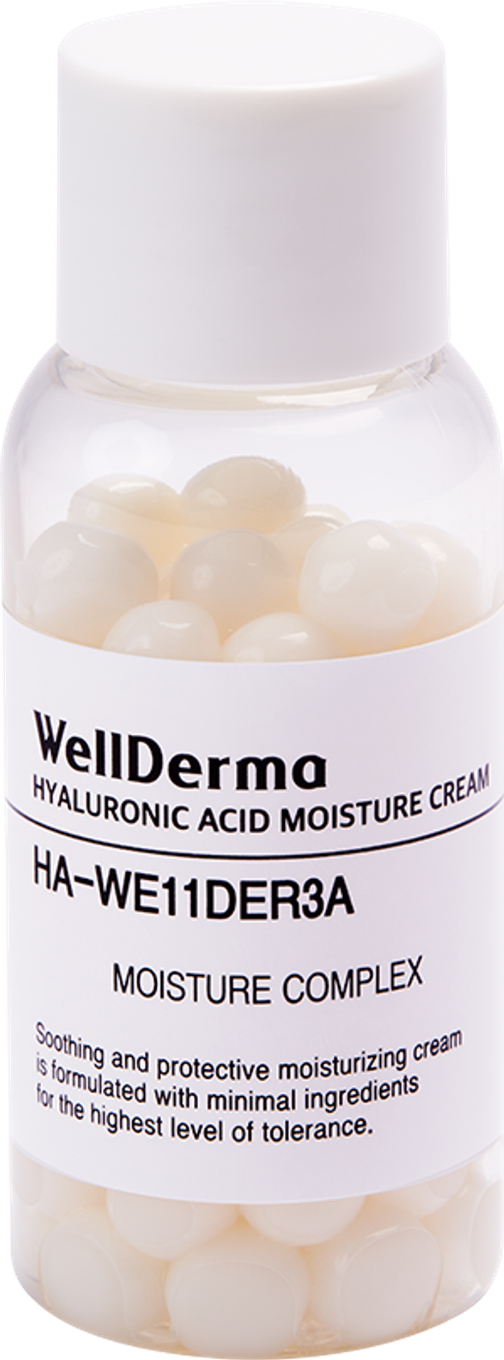 Крем для лица Wellderma Hyaluronic Acid Moisture Cream увлажняющий капсулированный с гиалуроновой кислотой 20 г