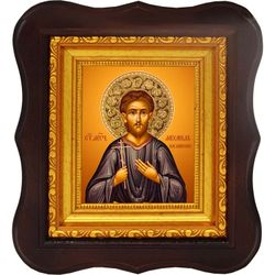 Михаил Казанский святой мученик. Икона на холсте.