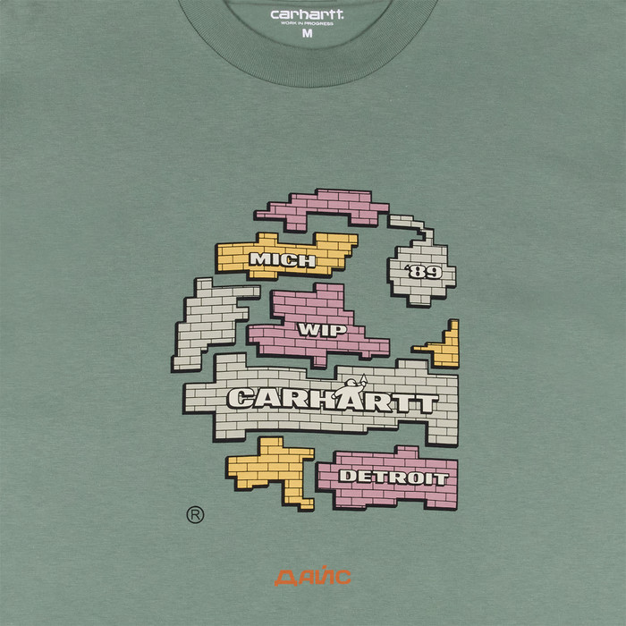 Футболка мужская Carhartt WIP Graft артикул:I033166_park - купить в магазине Дайс