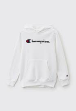 114859 Толстовка CHAMPION Hooded Sweatshirt (WHT) белый