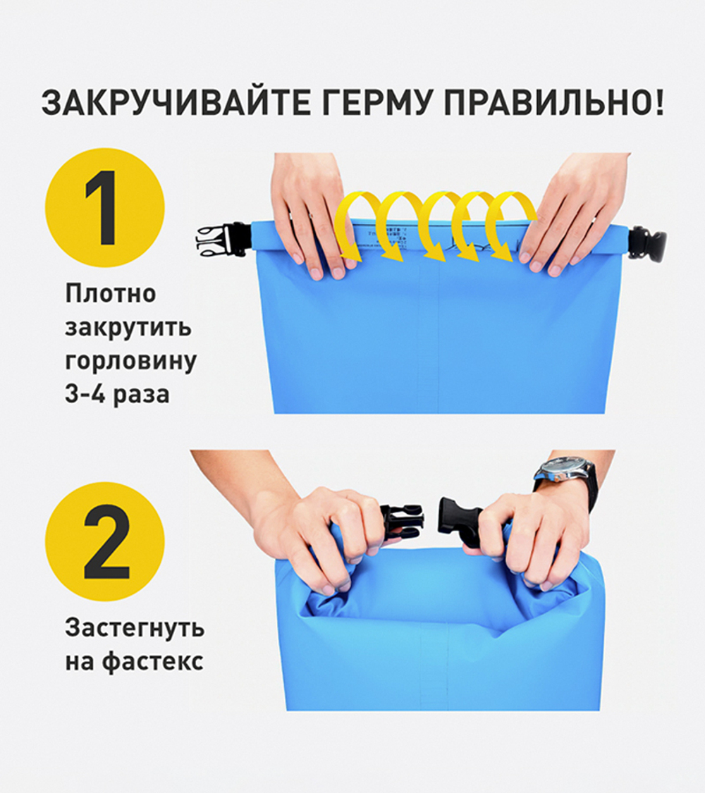 Сумка водонепроницаемая Light Swim LSB 30 л