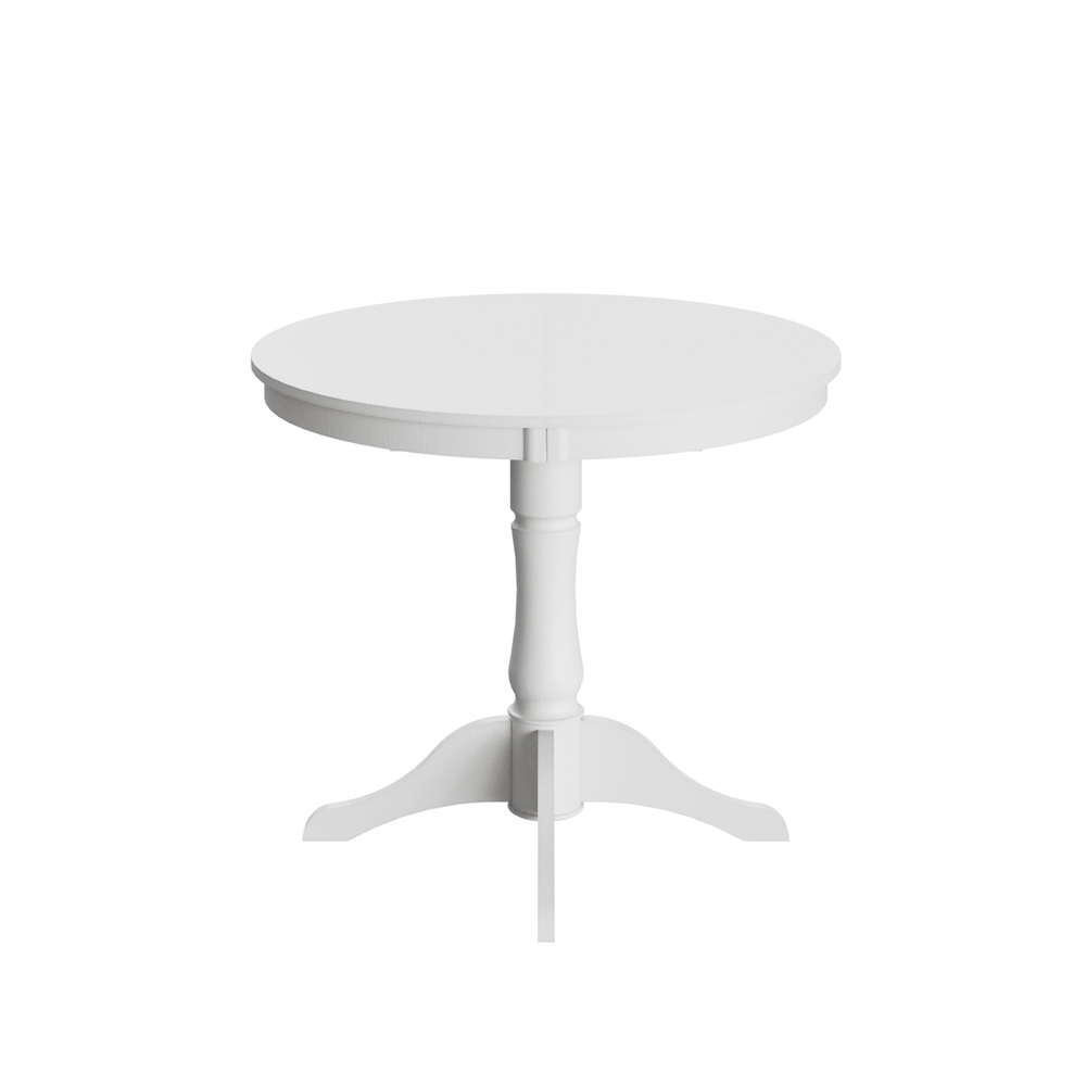 Стол деревянный PRODUS 1, цвет белый матовый