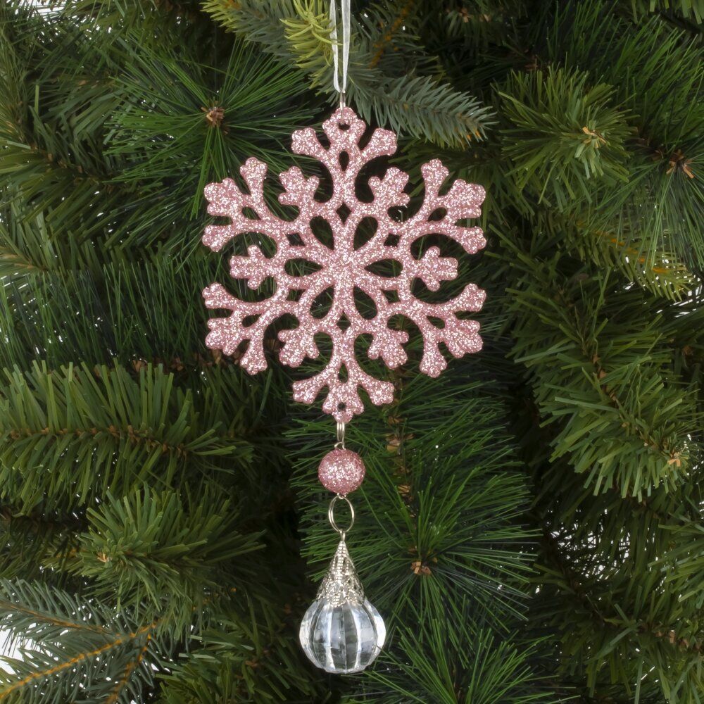 GAEM Украшение новогоднее "Снежинка", L6,5 W2 H15 см