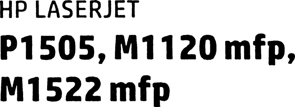 Картридж hp CB436A BLACK для hp LJ P1505/M1522/M1120