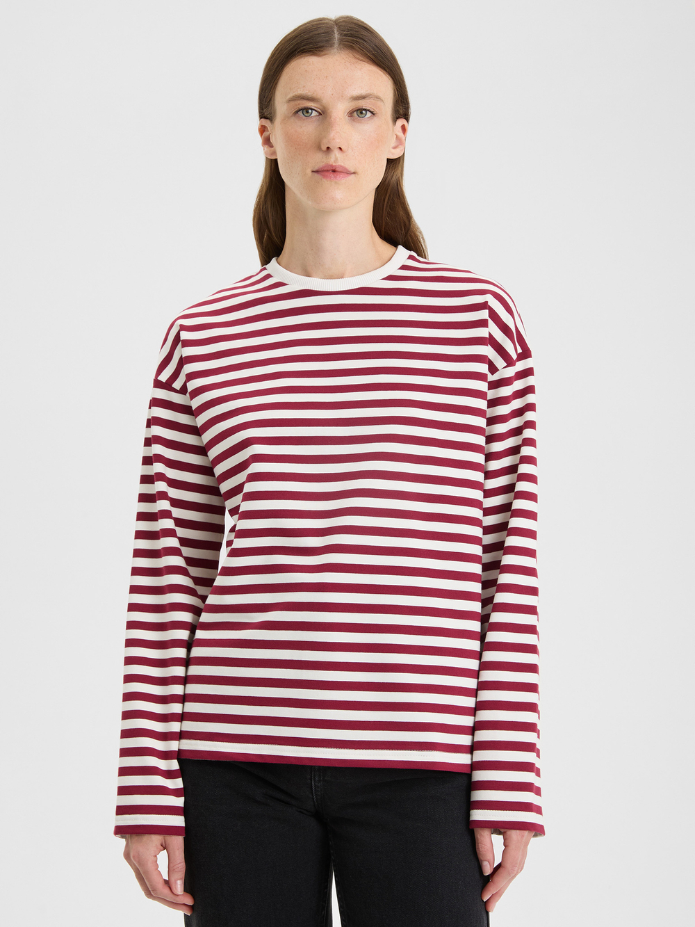 Матроска в стиле oversize