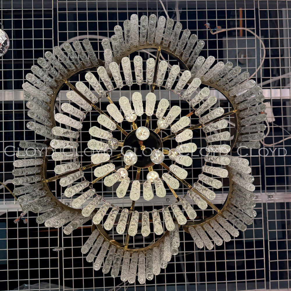 Люстра Cloyd EVOLUTE-D C9 / Ø65 см - золото (арт.11644)