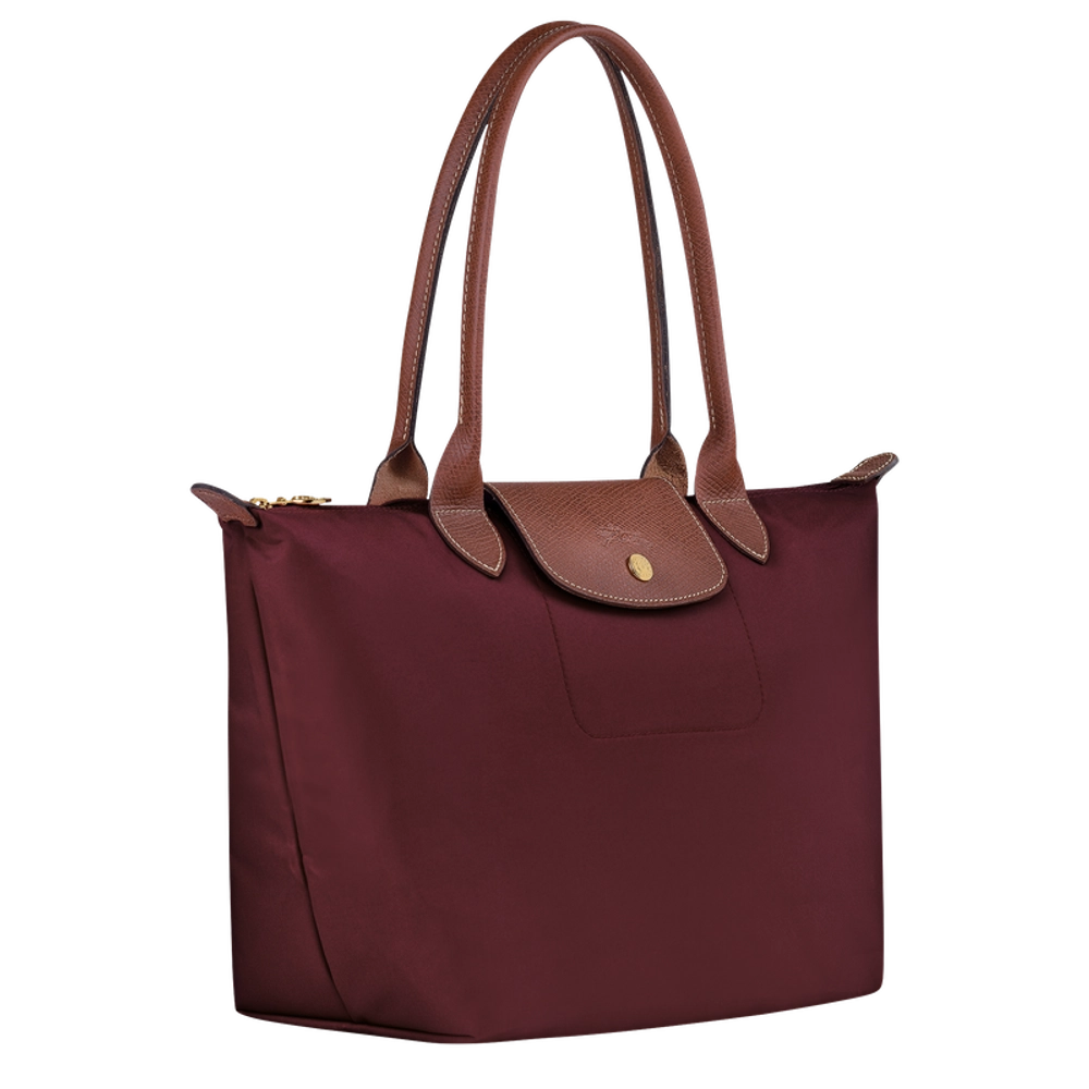 Longchamp Le Pliage Original M Tote Bag "Burgundy - Recycled Сanvas"