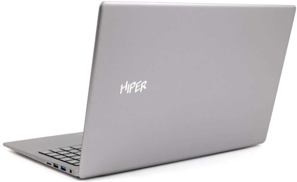 Ноутбук  HIPER OFFICE HLP 15.6 ", Core i5, 8 Гб RAM, 256 Гб SSD, Iris Xe Graphics, Серый