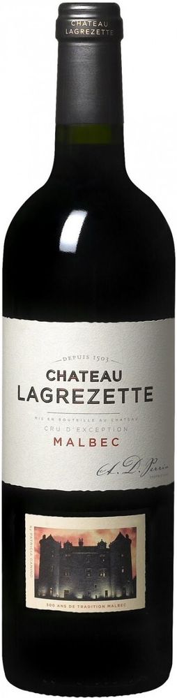 Вино Chateau Lagrezette Malbec, 0,75 л.