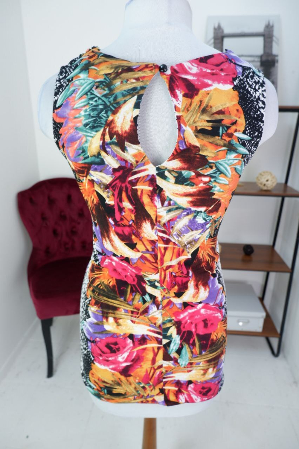 Блузка BodyFlirt яркая 42 размер