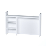 Надстройка для стола письменного КОМПИ, 105х17х65, белый