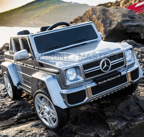 Электромобиль детский "Mercedes-Benz  G650",12V, серый