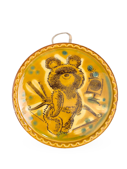 Панно настенное "Олимпийский мишка" (ЗиК "Конаково")