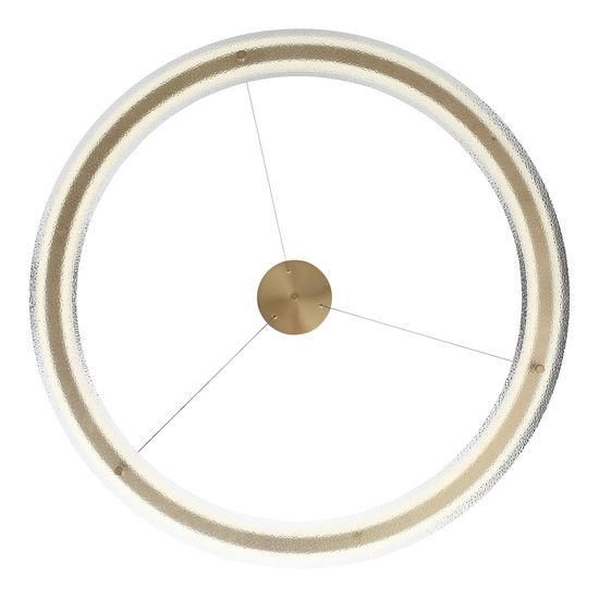 SL6245.213.01 Светильник подвесной ST-Luce золотистый/Прозрачный LED 1*70W 4000K FAGY