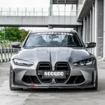 Карбоновая губа переднего бампера для BMW M3 G80/G81 2020+ / M4 G82/G83 2021+ БМВ