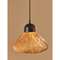 Светильник подвесной frozen light, D25 см, янтарный