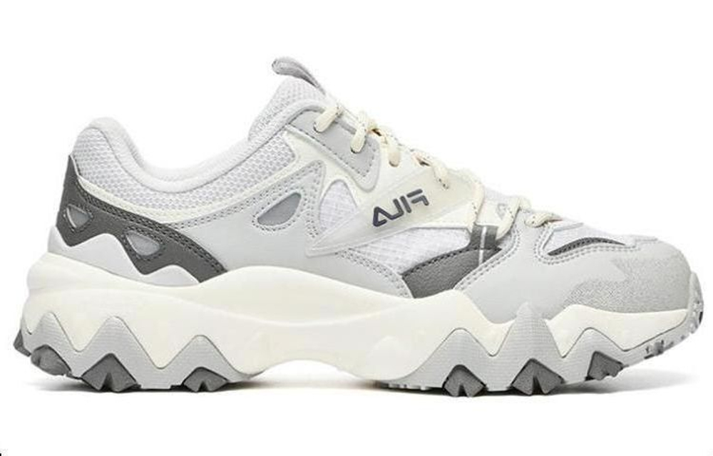 FILA Oakmont retro comfortable low-cut life casual shoes women's gray and white