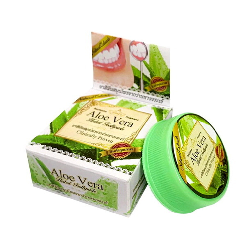 Зубная паста Алое Вера Роджана Rochjana Herbal Aloe Vera 30 гр.