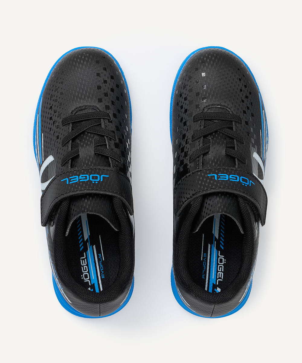 Бутсы многошиповые Evofly TF Talant Black/blue, детский