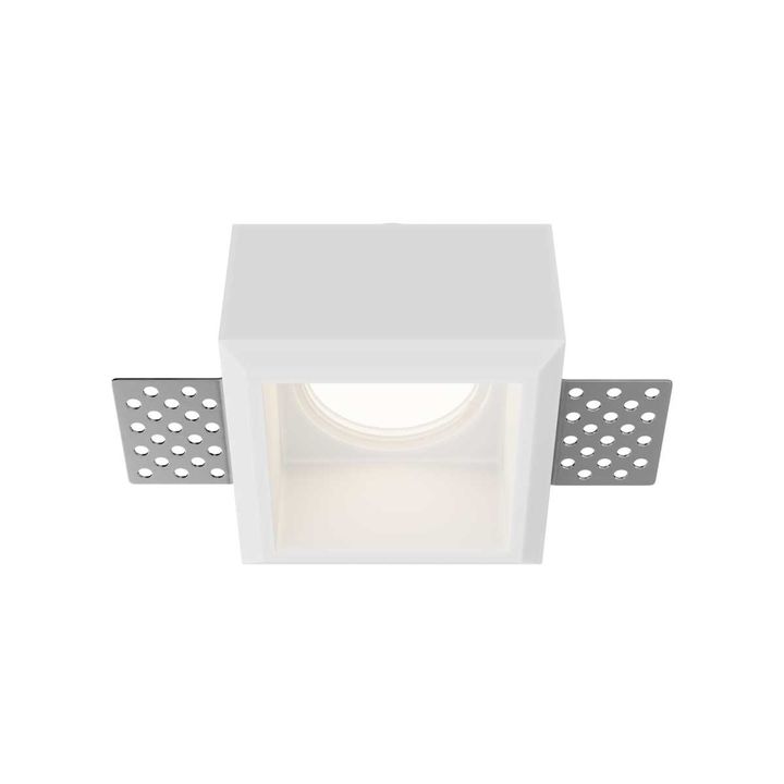 Встраиваемый светильник Maytoni Technical Downlight Gyps Modern DL131-GU10-01-W