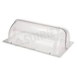 Крышка для корзины 1/1 53,6*36,2*17,6 см откидная Roll-top поликарбонат SUNNEX