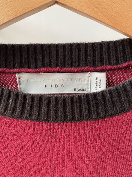 Новый хлопковый свитер Stella McCartney, 116