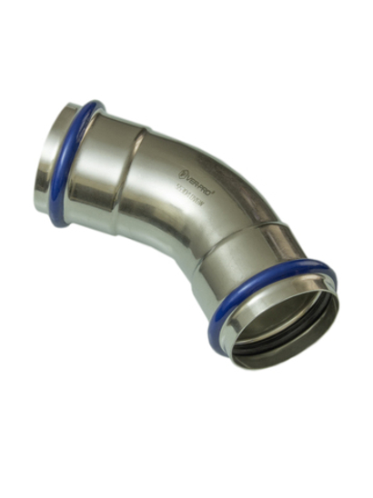 ViEiR Ver-Pro Уголок 45° внут./внут. из нержавеющей стали 54*54 VPCL5454