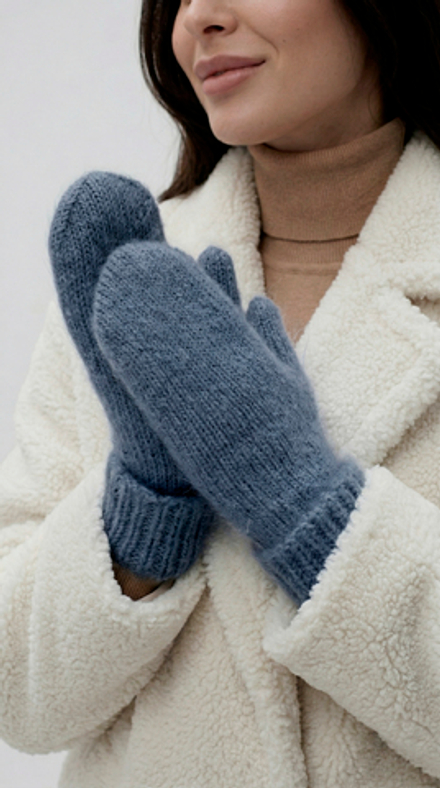 Варежки В203-11 стальной