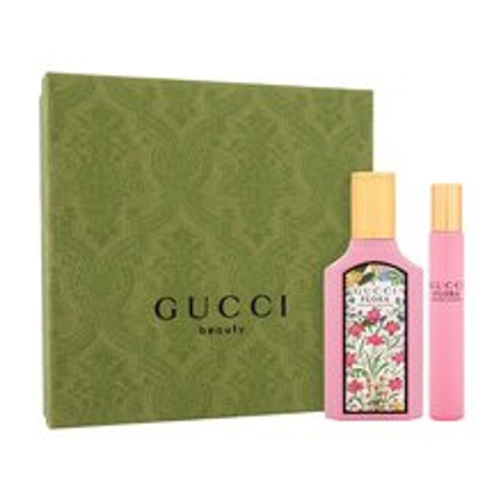 Gucci Flora Gorgeous Gardenia Gift set EDP 50 ml and EDP miniature 7.4 ml 50ml