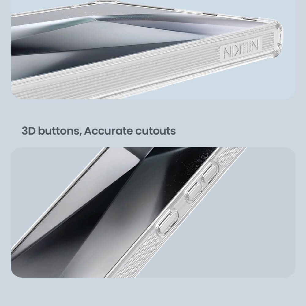 Прозрачный силиконовый чехол Nillkin Nature Pro для Samsung Galaxy S25 Ultra