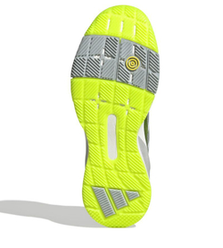 Женские кросовки для падел Adidas Crazyquick Lightstrike Padel W - lucid Lemon/silver Metallic/Wonder Silver