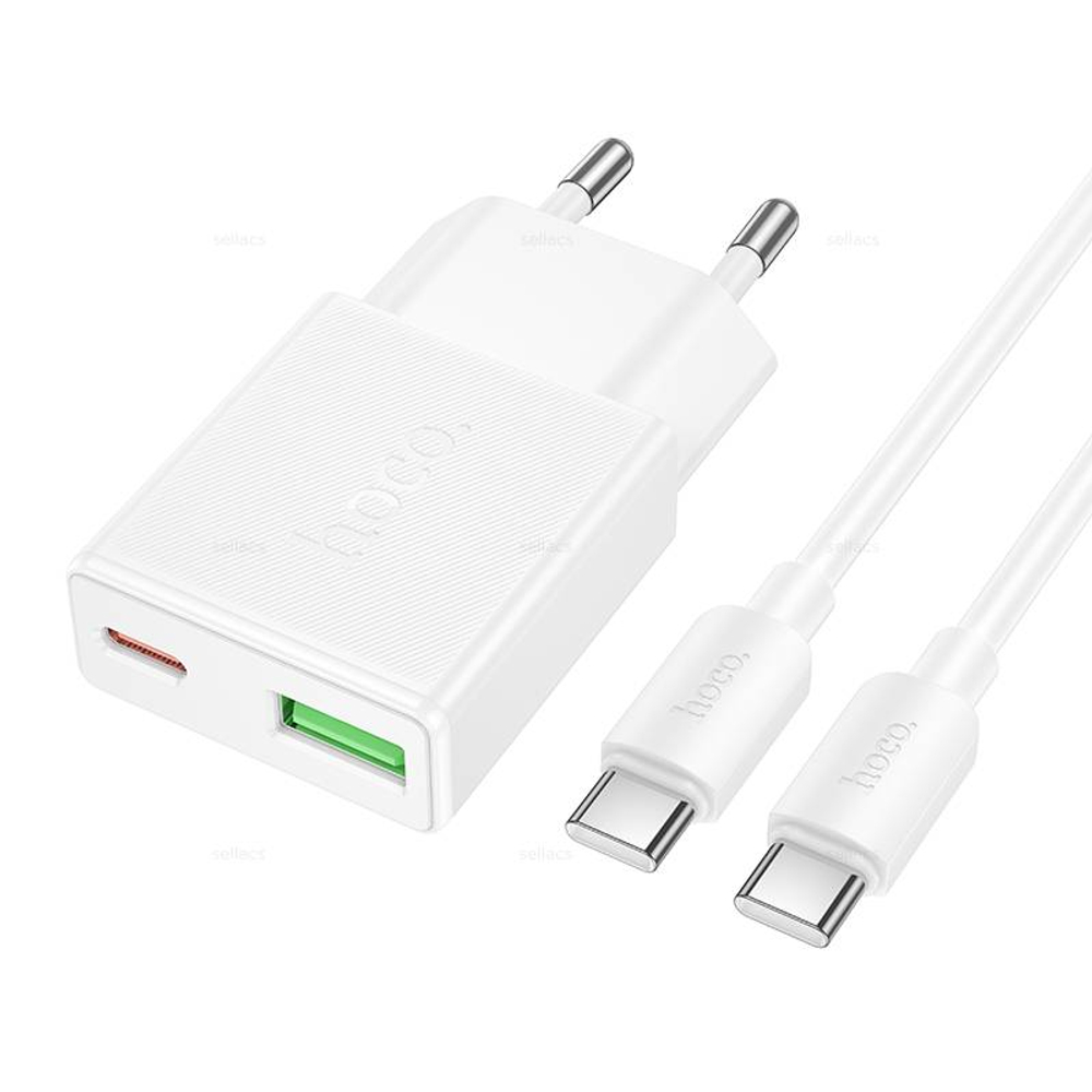 Зарядное устройство для Type-C PD20W+QC3.0 Hoco N73 (white)