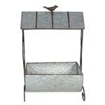 Кашпо "Птичий дом" 43х23х59см Металл