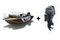 Комплект Алюминиевая лодка (катер) Mikatsu (Микатсу) 470 (Z43) Standard + мотор Yamaha F60FETL