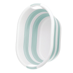 Таз ФЛЕКС 17,5 л овальный складной с ручками, материал- полипропилен, ТЭП М2503