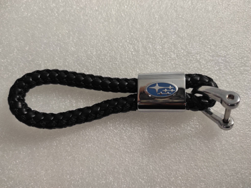 Брелок "Subaru" веревка (черный) (1 шт.)