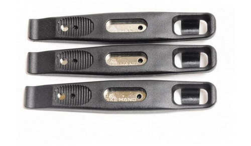 Монтировки 6-190305 YC-305D пластиковые со стальным сердечником (3шт) черные BIKEHAND