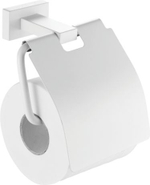 5009-F Держатель для туалетной бумаги с крышкой (БЕЛЫЙ) ViEiR  (40/1шт)