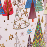 Пакет подарочный «Зимнее веселье» 32*26*10 см, микс