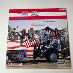 Винтажная виниловая пластинка LP Lizzy Borden Menace To Society (Holland 1986)