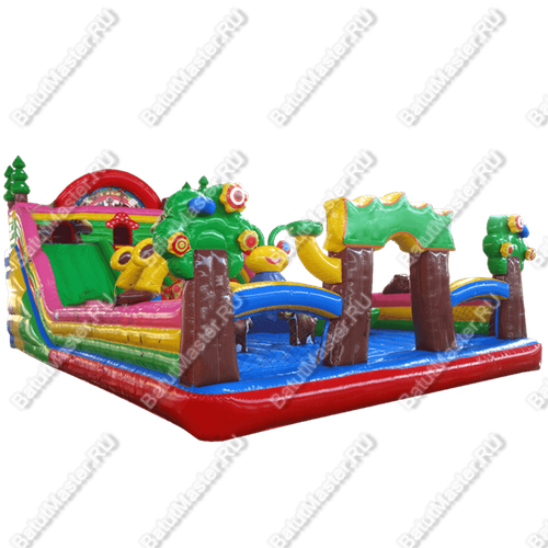 Коммерческий надувной батут "Мишкина полянка"