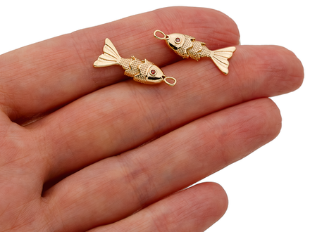 Подвеска "Рыбка" 21мм