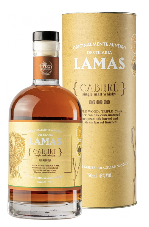 Виски Lamas Cabure Triple Wood, 0.75 л.